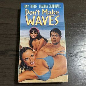 RARE‎ SEALED 1967 DON’T MAKE WAVES VHS SHARON TATE